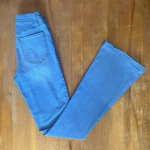 Fashion Nova flared legged jeans
